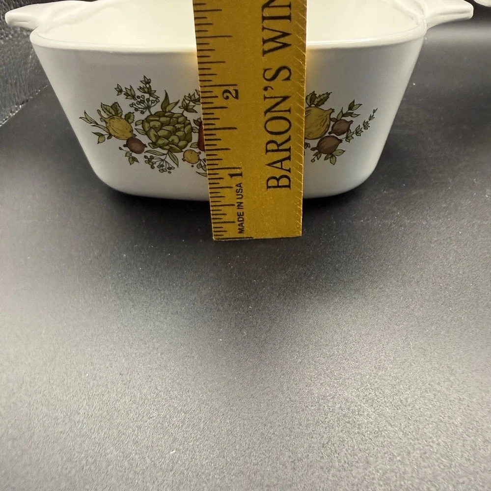 Vintage Corning Ware Spice Of Life P43-B -2 3/4 Cup Casserole Dish Set NO LIDS